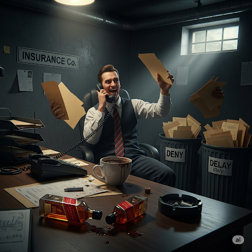 “Baltimore’s Chinquapin Park/Belvedere 21212 neighborhood homeowners reviewing denied insurance claim documents with guidance from attorney Eric T. Kirk — Baltimore Insurance Claim Denial Lawyer.